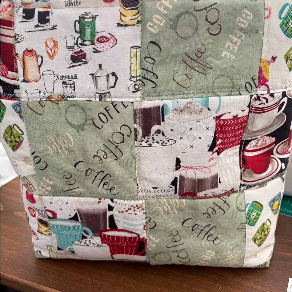 Patchwork Themed Tote Bag New handmade